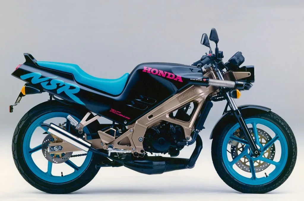 La mia Honda NSR 125 'Tuboni', la prima moto.